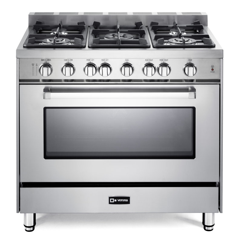 Verona 36" Freestanding Gas Range & Reviews Wayfair